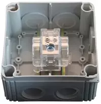 ACELSHOP Šynų gnybtas 1x35+2x16mm² polikarbonatas. 450V. IP20, Unbraco 6mm/3mm, NENAUDOJAMA aliuminio kabeliui