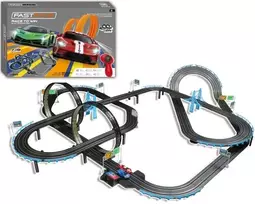 Jj Slot Fast Race lenktynių trasa vaikams 1047 cm 1:64