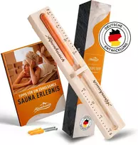ALPENHAUCH pirties smėlio laikrodis 15 min. iš natūralios medienos ALP-SU1000-01