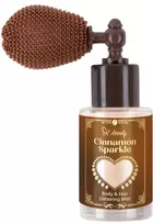 Lovely Cinnamon Sparkle Body & Hair Glittering Mist blizgi kūno ir plaukų migla 2.4g