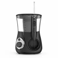 Stalinis burnos irigatorius YBK T1, 600 ml, 10 slėgio lygių, 4 antgaliai, juodas