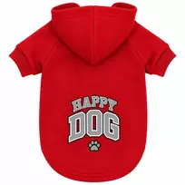 PCHEŁKA Happy Dog 26 Raudona - šuns drabužiai - dydis XXS