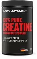 Kreatino monohidrato milteliai Body Attack 100 % Pure Creatine 500g