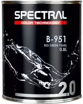 B-951 Raudonas Žalias PEARL 0.8L