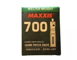 Kamera dviračiui Maxxis 700 x 23/32 Presta 48 mm Welter Weight