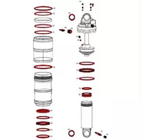 Amortizatoriaus remonto komplektas RockShox Full