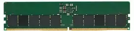 RAM Kingston Technology 16GB DDR5 5600MT/s ECC Unbuffered DIMM CL46 1Rx8 1.1V 288 kontaktų 16Gbit Micron H, 16GB, 1 x 16GB, DDR5, 288 kontaktų DIMM, Žalia