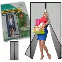 Magnetinis tinklelis nuo uodų durims, 100x210 cm Gardina