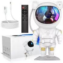 Vaikiškas projektoriaus Astronautas, įvairių spalvų
