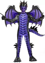 Spooktacular Creations vaikiškas drakono kostiumas Helovinui, 5 dalių, L, 21844-L