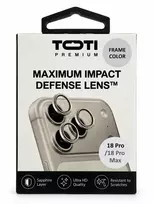 Objektyvo Apsauga - Toti Premium iPhone 18 Pro/18 Pro Max Sidabrinė, Skaidri