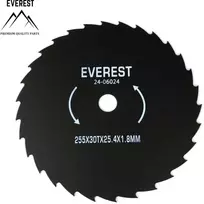 Universalus pjovimo diskas 30 dantys skersmens anga 25,4 mm plotis 255 mm storio 1,8 mm