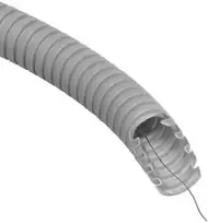 Gofruotas vamzdis su viela 40mm (behologenų, pilkas, 25m, 750 N/5 cm, D40) GLOB-EL GL501W