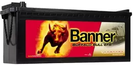 Banner 240Ah 1200A Buffalo Bull EFB akumuliatorius 12V 517X273X212/240mm