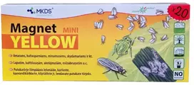 Baltasparnių, amarų, blakučių gaudyklės MINI Magnet yellow (24X10 cm), 20 vnt