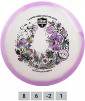 Diskgolfo diskas Fairway Driver NEO HORIZON ESSENCE Astral Bloom Candance Burge series Violetinė