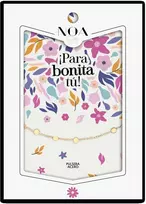 Noa Story Pulsera Soles acero dorado - Para Bonita Tu