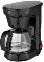 Lašelinis kavos aparatas FIT2 CM-102, 650 W, 0,75 l su stikliniu ąsočiu, juodas