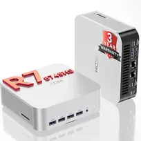 GEEKOM A8 MAX R7 mini kompiuteris su AMD Ryzen 7 8745HS, 16GB DDR5 RAM ir 1 TB NVMe SSD