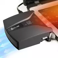 KLIM išorinis nešiojamojo kompiuterio aušintuvas, 4000 aps./min., K122-2