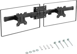 PUTORSEN sieninis laikiklis 2 monitoriams iki 35 col., po 10 kg, VESA 75/100 mm
