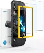 JSAUX grūdinto stiklo ekrano apsauga Steam Deck LCD ir OLED konsolėms, 2 vnt., GP0107TZ