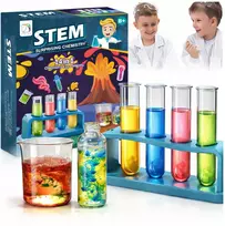 Chemijos eksperimentų rinkinys, 14 eksperimentų