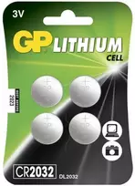 Elementai GP LITHIUM CR2032. 3V. 4vnt
