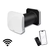 Sieninis mini rekuperatorius BSK Zephyr 60 m³/h, WiFi, Ø160 mm