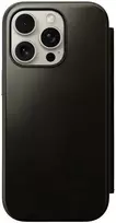 Dėklas Nomad Odinis Folio, žalias chromas - iPhone 16 Pro