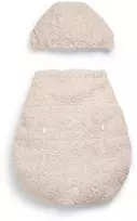Elodie Details Cozy Cover 2in1 šiltas uždangalas nešioklei ir vežimėliui Soft Sherpa