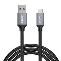 CB-CD2 nylon quick cable Quick Charge USB C-USB 3.0 | 1m | 5Gbps