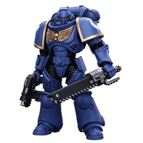 JOYTOY - Warhammer 40K Action Figure 1/18 Space Marines Ultramarines Outriders Brother Catonus (14cm)