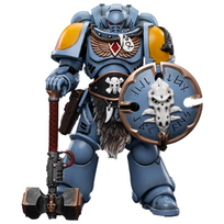 JOYTOY - Warhammer 40k Action Figure 1/18 Space Wolves Claw Pack Sigyrr Stoneshield (12cm)