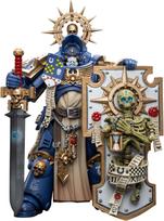 JOYTOY - Warhammer 40K Ultramarines Primaris Captain With Relic Shield And Power Sword Figure 1/18 (12cm)