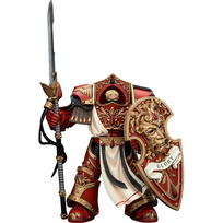 JOYTOY - Warhammer The Horus Heresy Action Figure 1/18 Blood Angels Crimson Paladins Squad Crimson Exemplar (14cm)