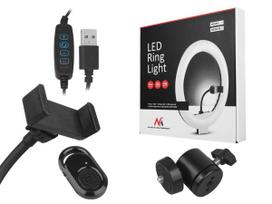 Maclean LED ring light 12' 20W BT MCE612B