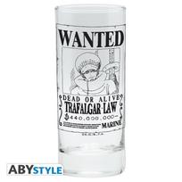 MERCH ABYstyle One Piece Trafalger Wanted Glass