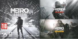 Metro Exodus + Metro 2033 Redux + Metro Last Light Reduxe XBOX ONE CD-KEY