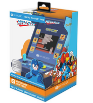 MY ARCADE Micro Player ,,Mega Man" nešiojama žaidimų konsolė, 6 žaidimai viename