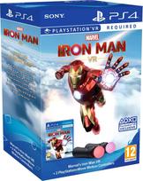 Playstation Move Twin Motion Controllers + Marvel's Iron Man VR PS4 PS5