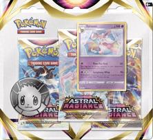 Pokemon TCG Sword & Shield 10 Astral Radiance 3-pack Booster Eevee