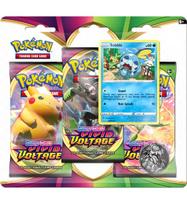 Pokemon TCG Sword & Shield Vivid Voltage 3-pack Booster Sobble