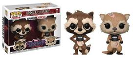 POP Vinyl Marvel Games GOTG Rocket & Lylla