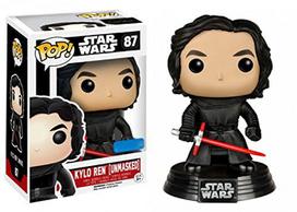 POP! Star Wars: Kylo Ren Unmasked #87 Vinyl Bobble Head Figure