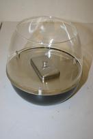 SALE OUT. Tenderflame Table burner  Tulip FlatWick  Black, SCRATCHES