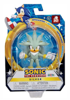 Sonic The Hedgehog Wave 4 Silver 2.5" Figure
