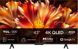 TCL TV Set|TCL|43 "|4K Ultra HD|3840 x 2160 pixels|Flat|16:9|QLED|43QLED780L