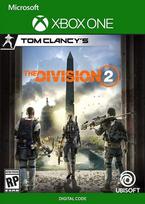 The Division 2 CD Key Card  Xbox One
