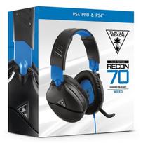 Turtle Beach Ear Force RECON 70 Gaming Headset Wired PS4 Black